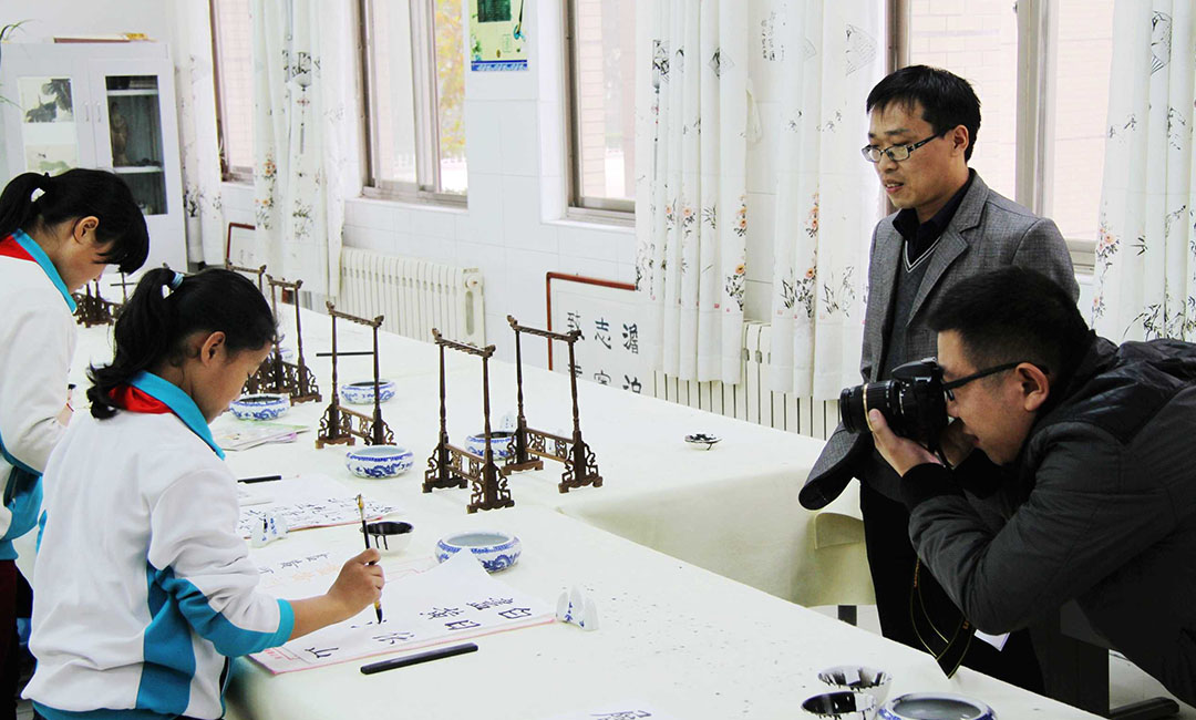 广安广安常州书法教育微网站开发案例